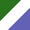 green/white/blue
